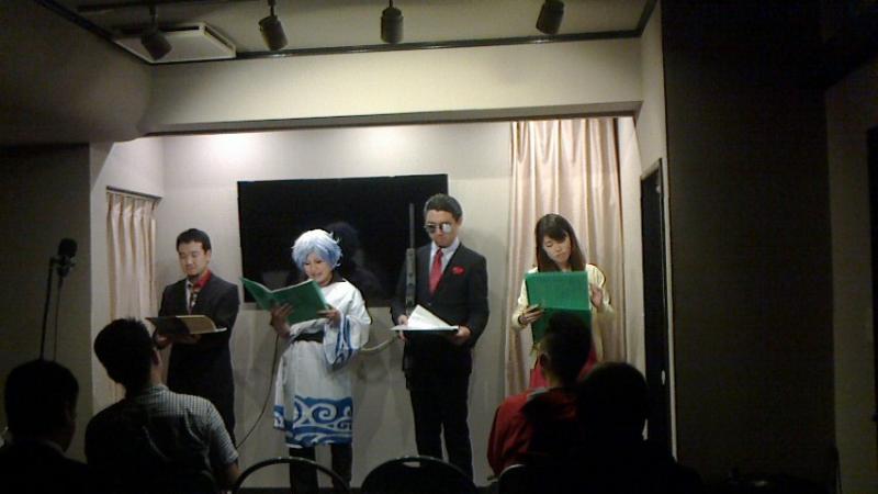 （ノルマ無し、稽古なし）声優大募集！朗読劇出演者大募集