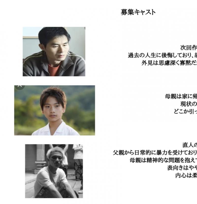鹿児島ロケ【14歳18歳36歳の男性キャスト募集】2021年カンヌ映画祭で入選した撮影監督による初監督作品