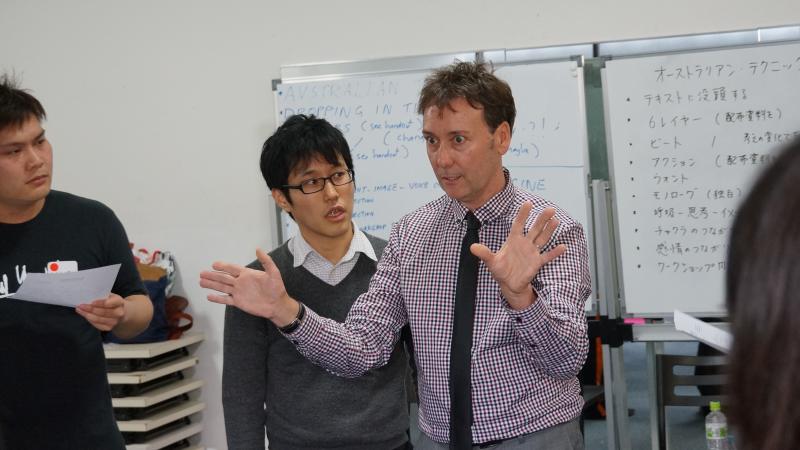 残り一ヶ月！　日本にいながら世界の著名な講師Paul Parkerから学べる３日間の演技ワークショップ