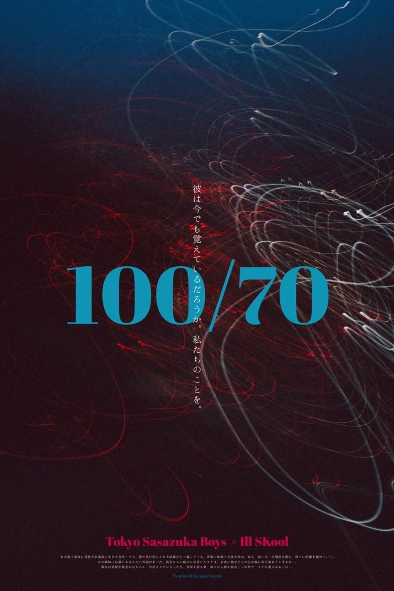 【募集締め切り：9月1日（日）17:00まで】2024年『100/70sea』主演を含む全キャストオーディション　＜apartment×TOKYO笹塚ボーイズ×ill SKool＞