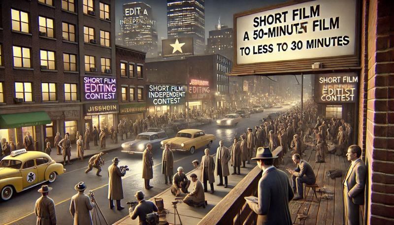50分の自主制作映画を30分未満に編集してほしい！
