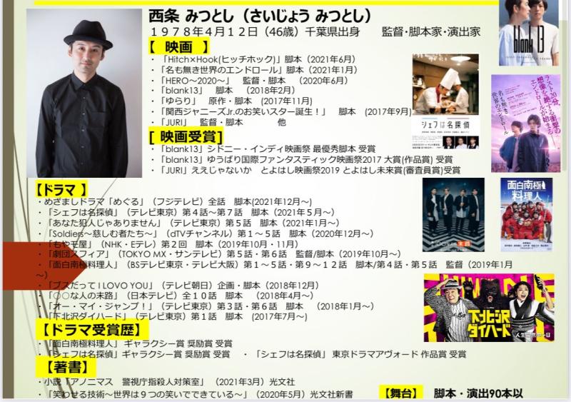 求められるものは何か　西条みつとしワークショップ開催