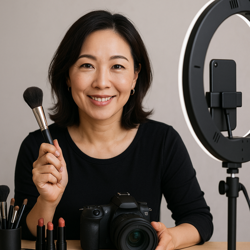 大手化粧品会社のYouTubeチャンネル メインキャスト募集！