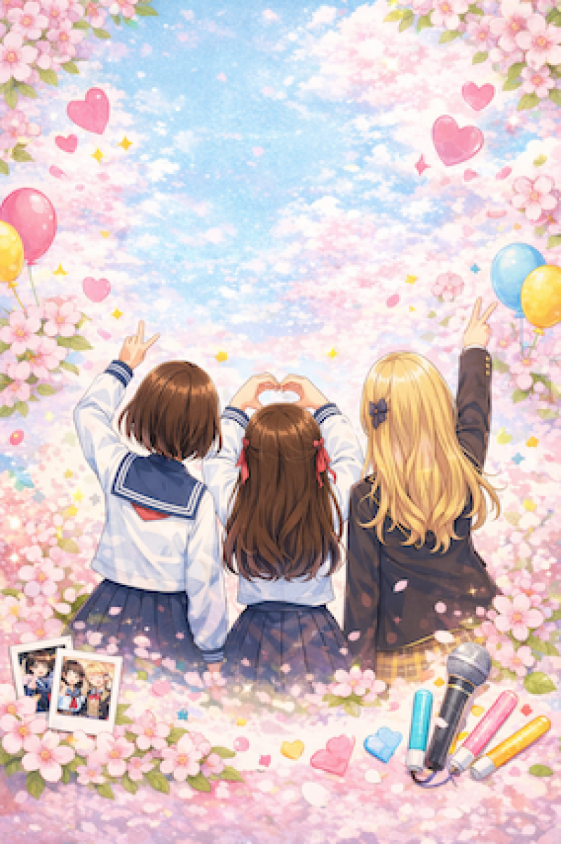 4月20日ガールズイベント「咲けべ！桜の遊び場」出演者募集
