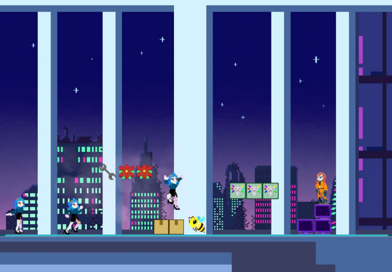 [ギャラリー展示用]ドット絵ゲーム メインキャラクターの女性声優を募集！ サブ画像