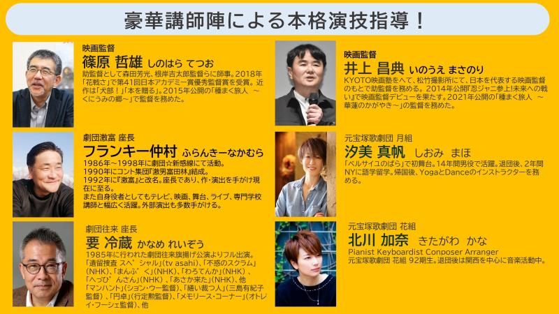 ■随時スクール生募集■未来夢(みらいむ)アクターズスクール大阪校 2025年映画「種まく旅人」出演オーディションを2024年当スクールにて開催！ サブ画像