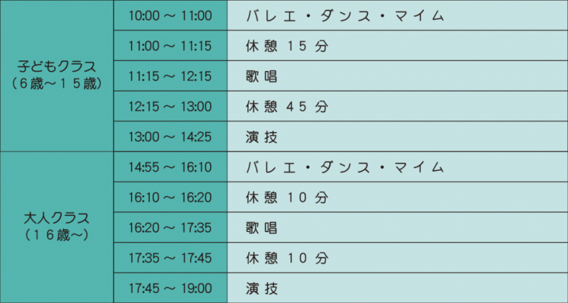 《月謝2万のみ！》劇団東少TSEA２期生募集！ミュージカル好き大歓迎！ サブ画像