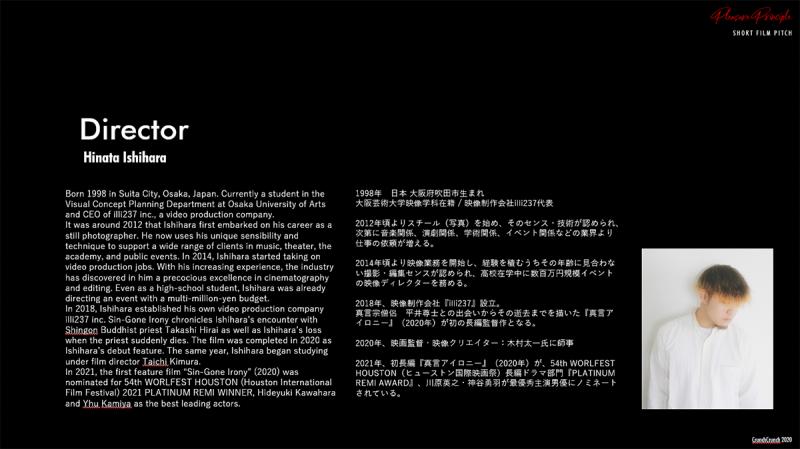 海外映画祭出品ショートフィルム『Pleasure Principle』（仮）主演女優募集 サブ画像