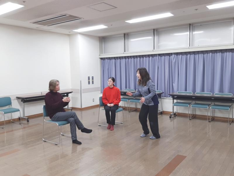 4月！毎週水曜日舞台上で本当に相手と会話するためのワークショップ開催 サブ画像