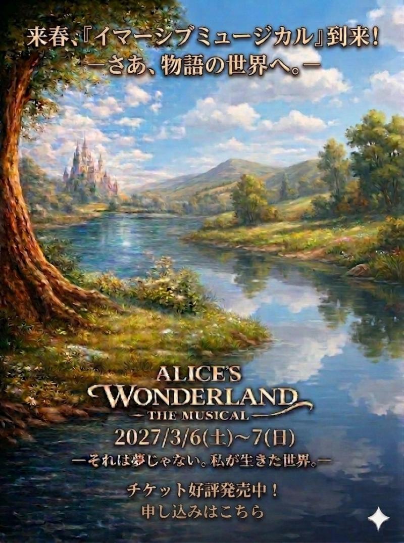 ALICE’S WONDERLAND-THE MUSICAL-